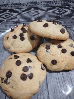 Una foto de Galletitas con Chips de chocolate !!!!