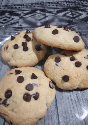 Una foto de Galletitas con Chips de chocolate !!!!