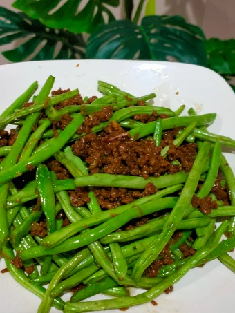 Cara Gampang Menyiapkan Resep  Baby Buncis cah sapi yang Lezat, Sempurna