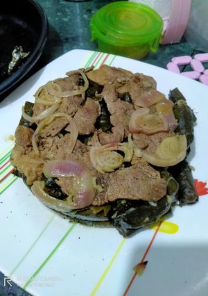 صورة لوصفة محشي ورق عنب باللحمه