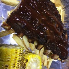 A picture of Baked Spare Ribs.