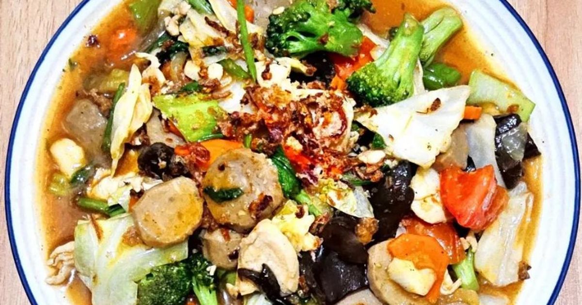 Capcay Sayur Warna-warni