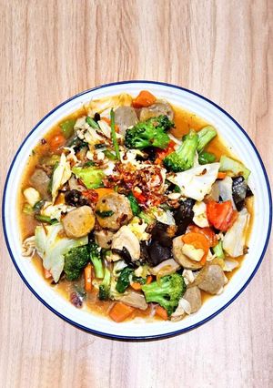 Foto resep Capcay Sayur Warna-warni