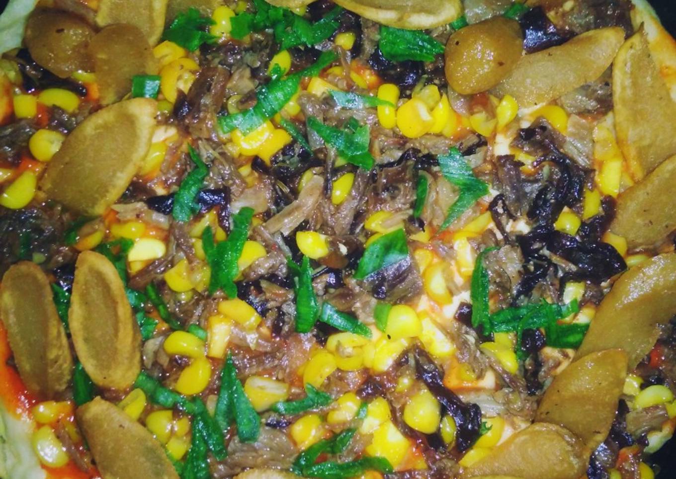 Pizza teplon simple dan enak