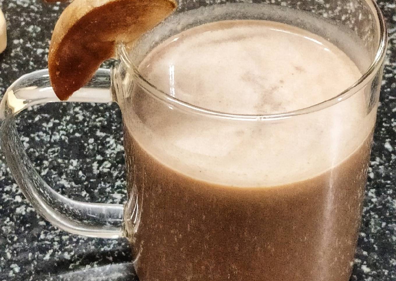 Choco Chikoo Smoothie !!