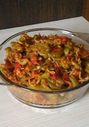 Foto resep Tumis Pare Teri Pedas