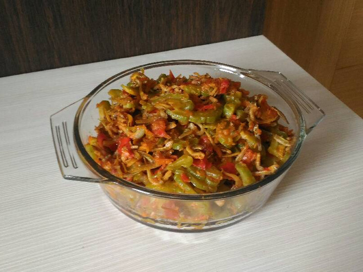 Resep Tumis Pare Teri Pedas Anti Gagal