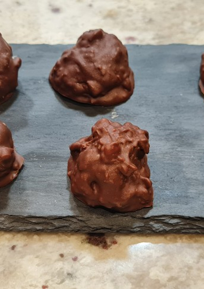 Una foto de Falsos Ferrero Rocher