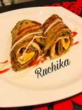Egg Parantha Roll