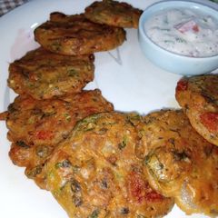 A picture of Gram Flour Cakes.