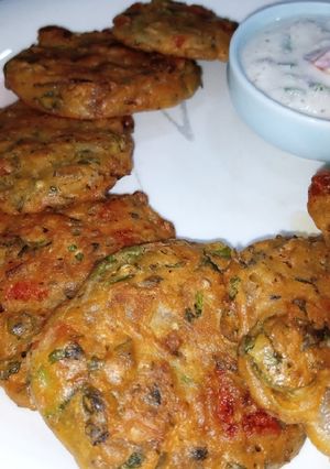 A picture of Gram Flour Cakes.