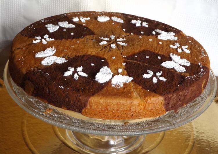 Bizcocho de cacao y naranja al aroma de ron tostado
