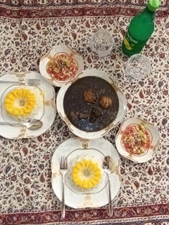 عکسی از دستور خورش سبزی فوق العاده 🥰