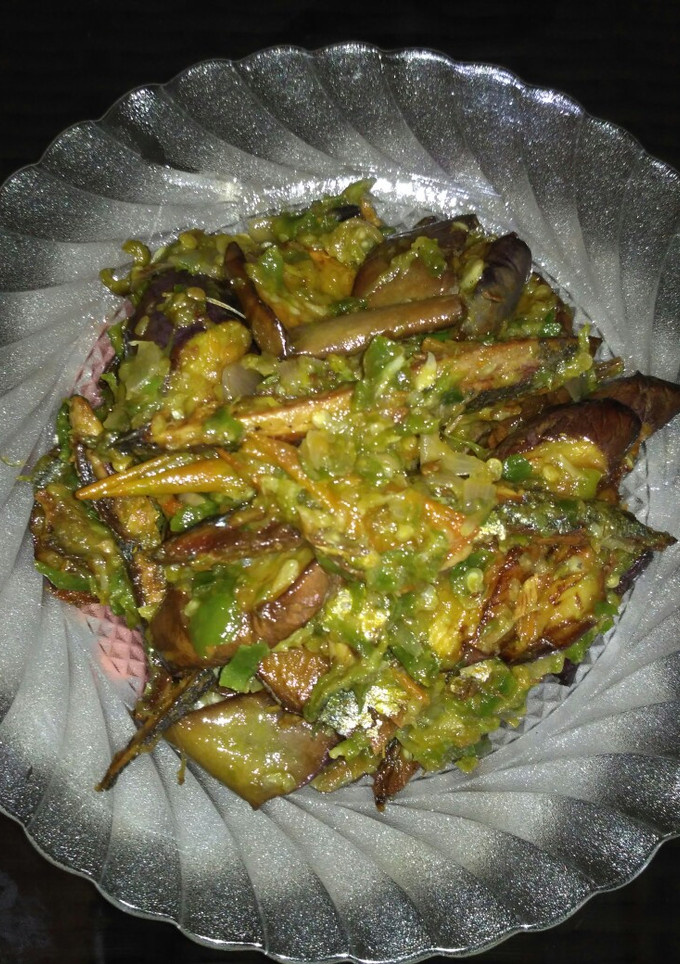 Foto resep Terong & Pindang Cabe Ijo