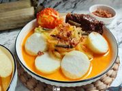 Gambar lontong sayur kates muda