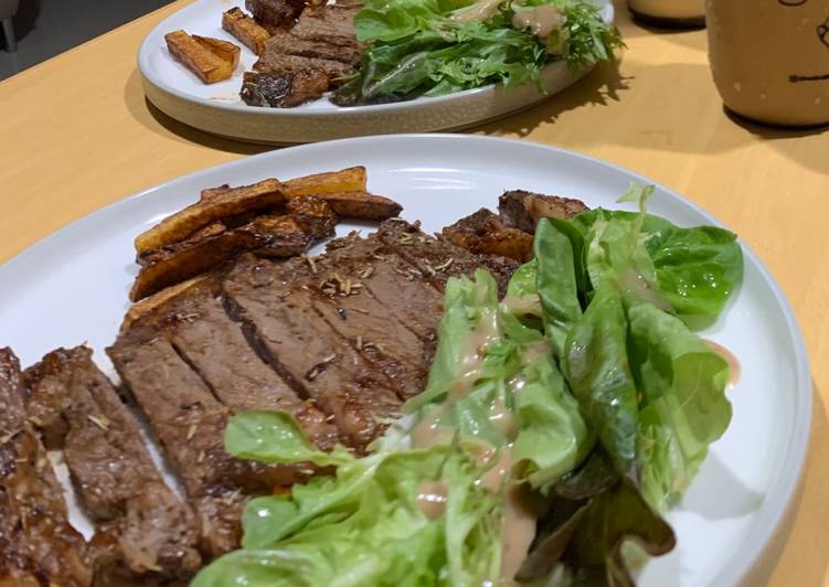 Resep Beef Steak teflon, Bisa Manjain Lidah