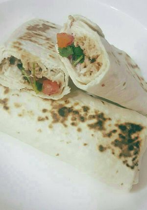 صورة لوصفة شاورما دجاج مدخنه
