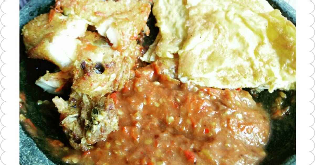 46 Resep Ayam Penyet Telur Enak Dan Sederhana Ala Rumahan Cookpad