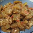 Kikil pedas bumbu rujak