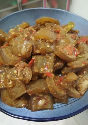 Foto resep Kikil pedas bumbu rujak