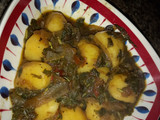 Spinach potatoes