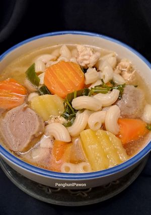 Foto resep Sup Makaroni