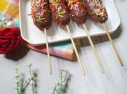 Gambar es pisang coklat minyak goreng