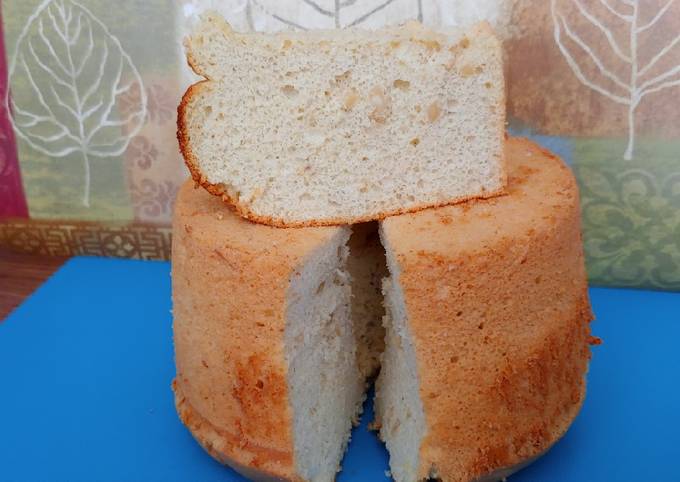 Standar Bagaimana cara bikin Banana Chiffon Cake with Slivered Almond  menggugah selera
