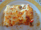 Pastel de pisto con bacalao de jacogo