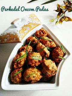 Foto resep Perkedel Oncom Pedas