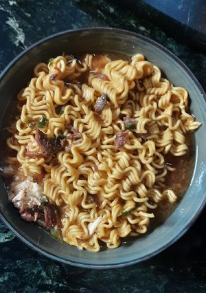 Foto resep Ramen seafood Don