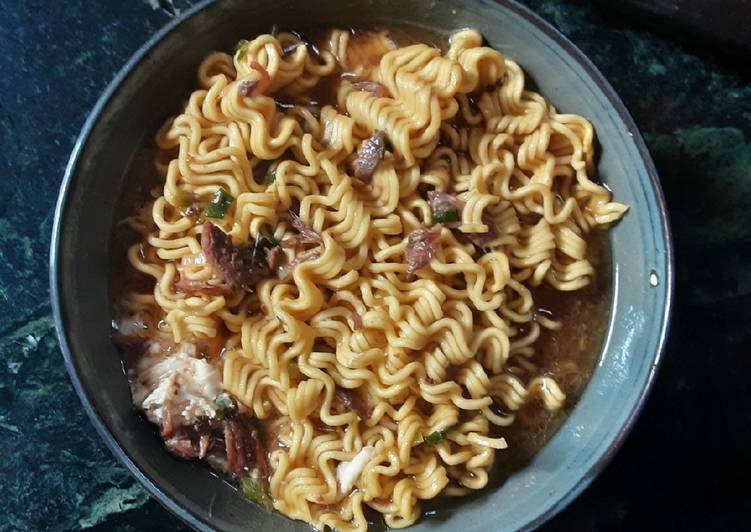 Masakan Unik Ramen seafood Don Sedap Nikmat