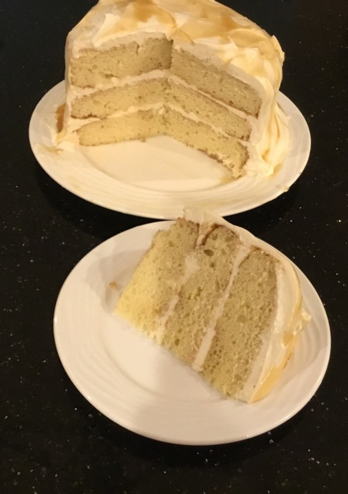 A picture of Caramel Layer Cake.