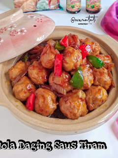 Foto resep Bola Daging Saus Tiram