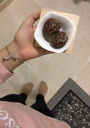 صورة لوصفة كرات الطاقه