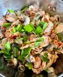 Cá lăng trộn hành tím