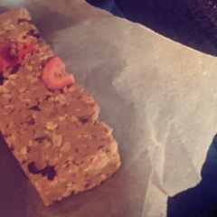 A picture of Peanut butter protein bars.