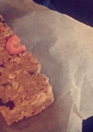 A picture of Peanut butter protein bars.