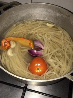 Una foto de Receta fácil de pastas de Dos Quesos y pimienta