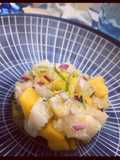 Tartare di merluzzo al mango