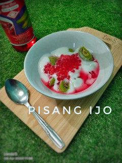 Foto resep PISANG IJO versi dadar