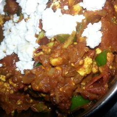 A picture of Paneer bhurji.