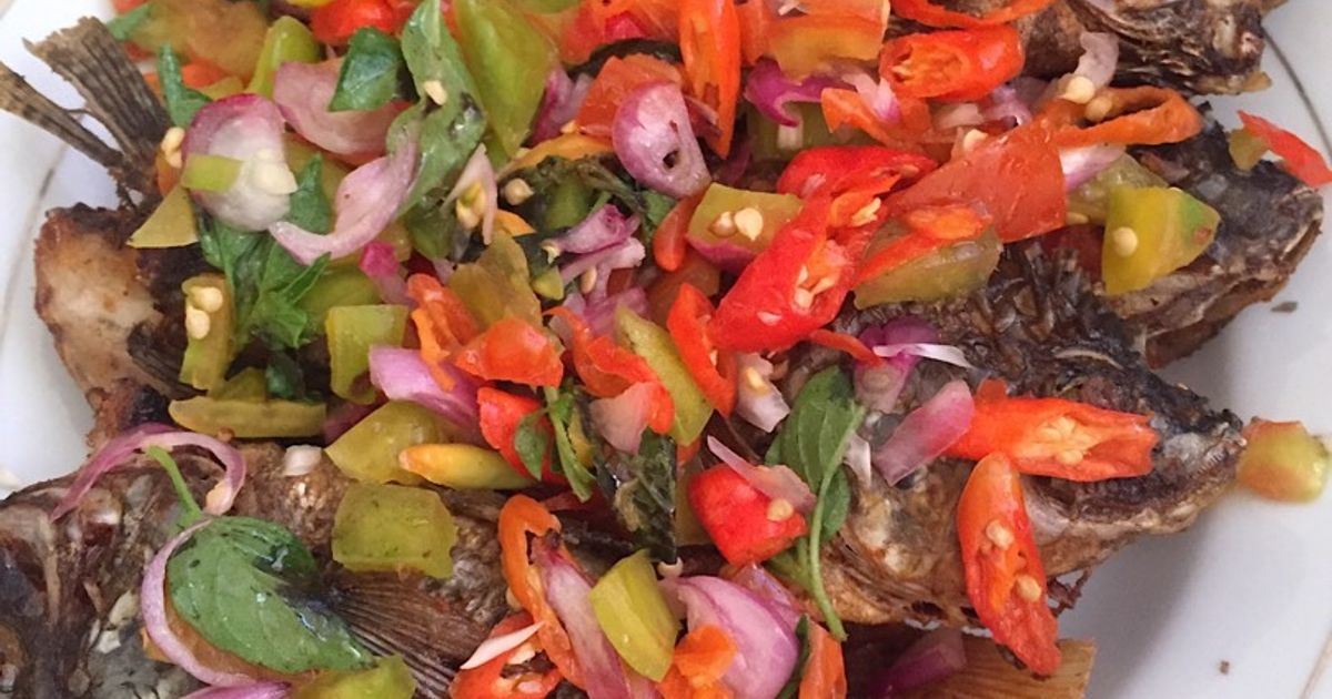 Ikan dabu-dabu (masakan rumahan sederhana)