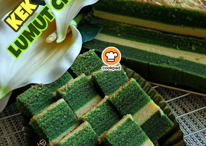Resipi Kek Lapis Lumut Cheese Oleh Muniroh Annuar Cookpad