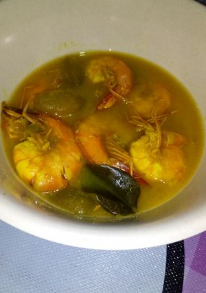 Foto resep Udang Asam Pedas khas Aceh (Udeung asam keueng)