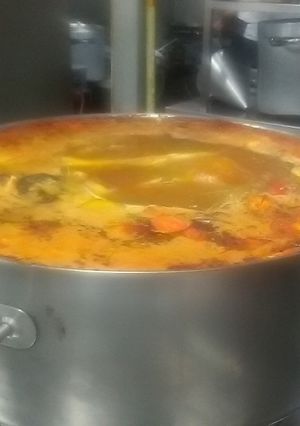 Foto principal de Caldo de pescado para paella o sopas