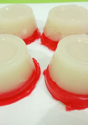 Foto resep Kue hunkwe merah putih