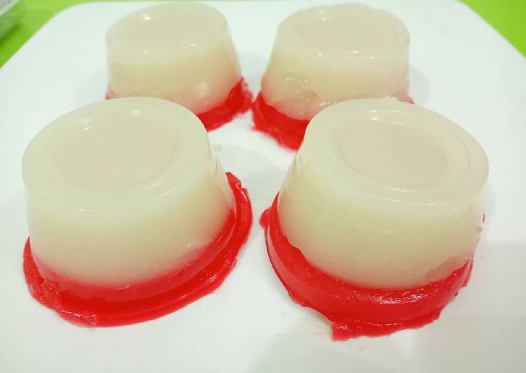 Bagaimana Membuat Kue hunkwe merah putih yang Lezat Sekali