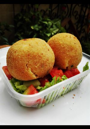 Una foto de 💥Bombas de papa rellenas