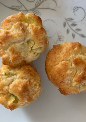 Une photo de Moelleux courgette chèvres